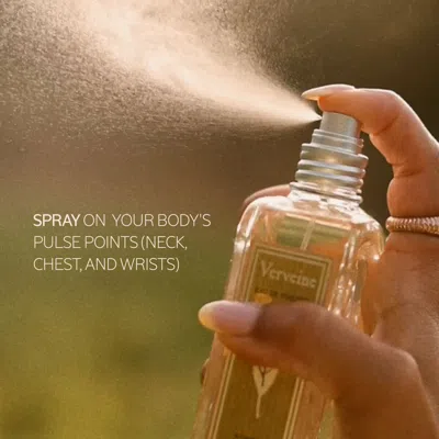 L'occitane - Verbena Eau De Toilette 3.3 Fl oz In Transparent