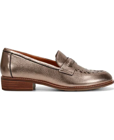 Earth Women's Edith Woven Slip-on Loafers In Gold