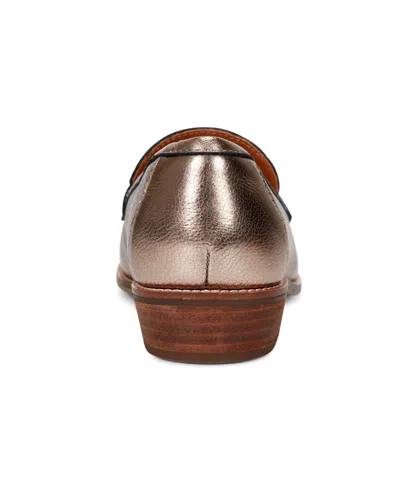 Earth Women's Edith Woven Slip-on Loafers In Gold