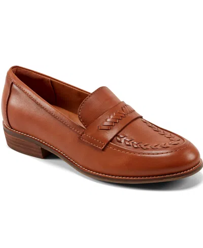 Earth Women's Edith Woven Slip-on Loafers In Brown