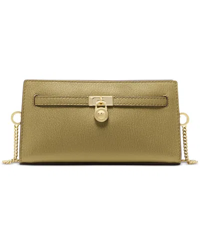 Michael Kors Hamilton Moderne Xs Convertible Crossbody In Green