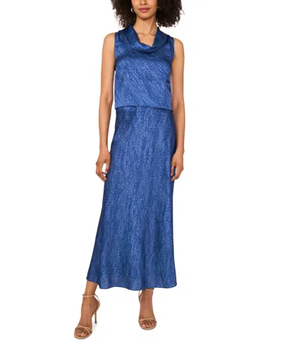 Vince Camuto Women's Sleeveless Cowl Neck Top In Purple