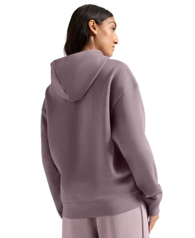 Puma Womens Long Sleeve Fleece Active Hoodie In Purple