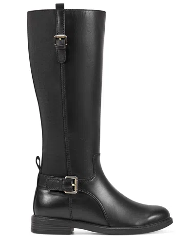 Easy Spirit Women's Jackie Eflex Block Heel Tall Boots In Black