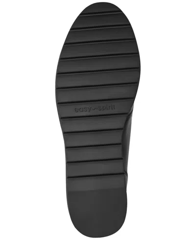 Easy Spirit Women's Jane Round Toe Wedge Booties In Black