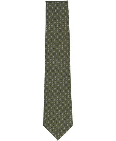 Michael Kors Men's Pindot Neat Pattern Tie In Green