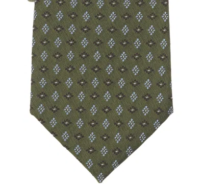 Michael Kors Men's Pindot Neat Pattern Tie In Green