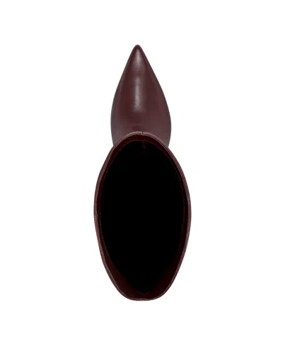 Marc Fisher Ltd Esmee Pointed Toe Knee High Boot In Burgundy