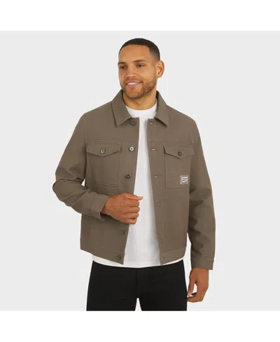 Fanatics Men'stan Denver Broncos Trucker Full-button Jacket In Brown