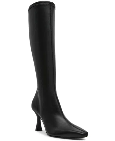 Steve Madden Women's Flute Knee-high Dress Boots In Black