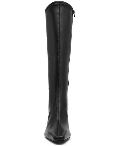Steve Madden Women's Flute Knee-high Dress Boots In Black