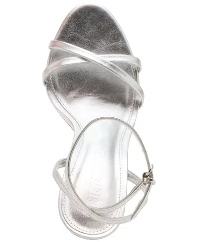 Steve Madden Women's Jypsey Strappy High-heel Dress Sandals In Silver