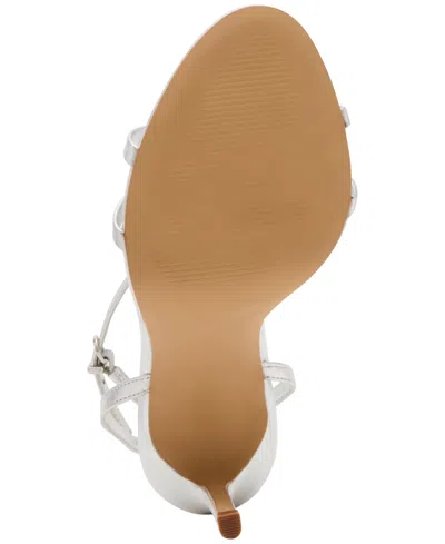 Steve Madden Women's Jypsey Strappy High-heel Dress Sandals In Silver