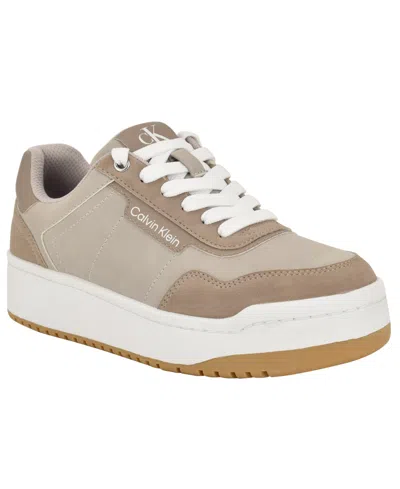 Calvin Klein Adryen Sneaker In Brown