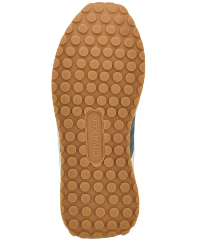 Calvin Klein Women's Tatyann Retro Lace-up Sneakers In White