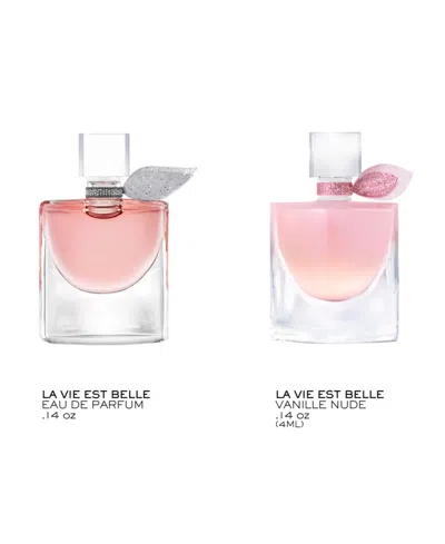 Lancôme La Vie Est Belle Collection Mini Duo Perfume Gift Set In Transparent
