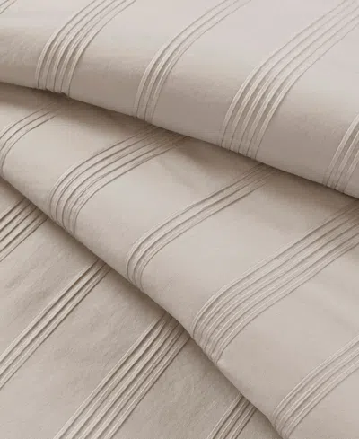 510 Design Logan Woven Striped 5-pc. Comforter Set, Twin/twin Xl In Neutral