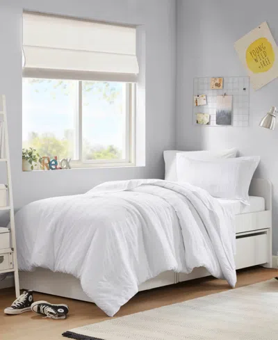 510 Design Logan Woven Striped 5-pc. Comforter Set, Twin/twin Xl In White