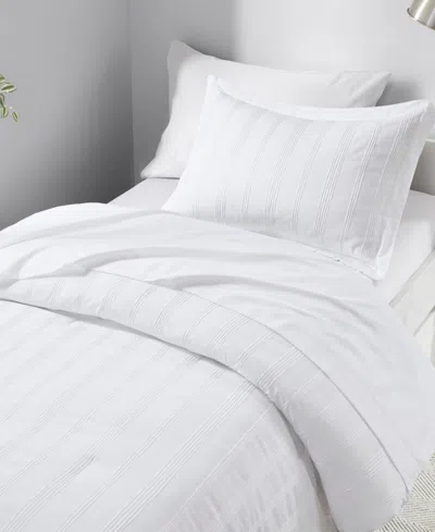 510 Design Logan Woven Striped 5-pc. Comforter Set, Twin/twin Xl In White