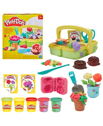 Play-doh Blooming Flowers In Transparent