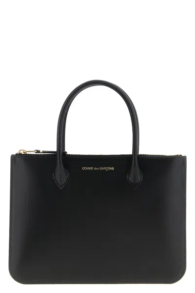 Comme Des Garçons Top Handle Clutch Bag Sa5100ha In Black