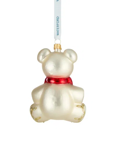 Waterford 2025 Holiday Heirlooms First Teddy Ornament In Gold
