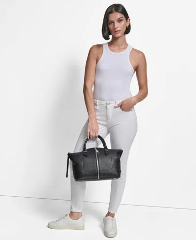 Dkny Women's Zinna Small Satchel Bag In Black