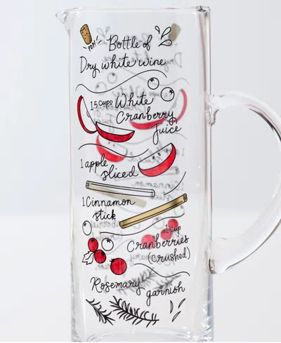 Kate Spade Make Merry Pitcher In Multi
