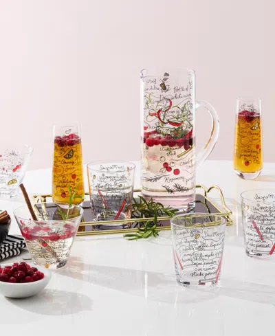 Kate Spade Make Merry Pitcher In Multi