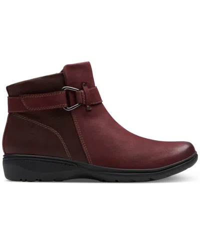 Clarks Carleigh Drift In Burgundy