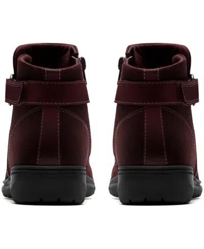 Clarks Carleigh Drift In Burgundy