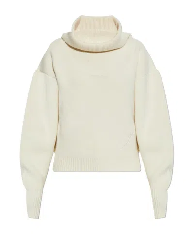 Jacquemus Jersey "ball" In White