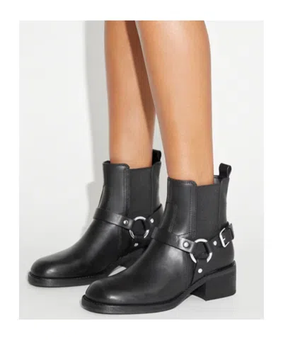 Tory Burch Ankle Boots With Block Heel And Buckle In Black