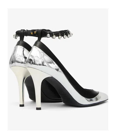 Isabel Marant Peleny Pumps In Silver Leather In Silver