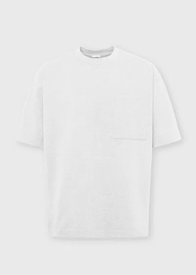 Malo T-shirt Unisex In Misto Cotone In White