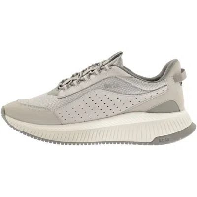 Hugo Boss Sneakers Boss Men Color Grey In Multi