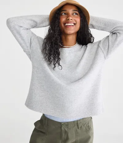 Aéropostale Cozy Crew Sweater In Black