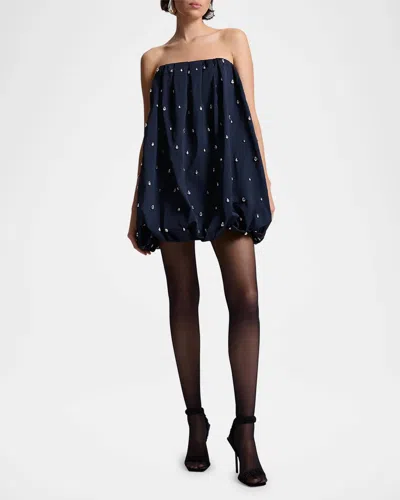 A.l.c Holly Dress In Navy In Black