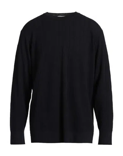 Piacenza Cashmere 1733 Man Sweater Midnight Blue Size 50 Wool In Blue