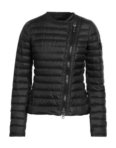 Peuterey Woman Puffer Black Size 10 Polyester In Black