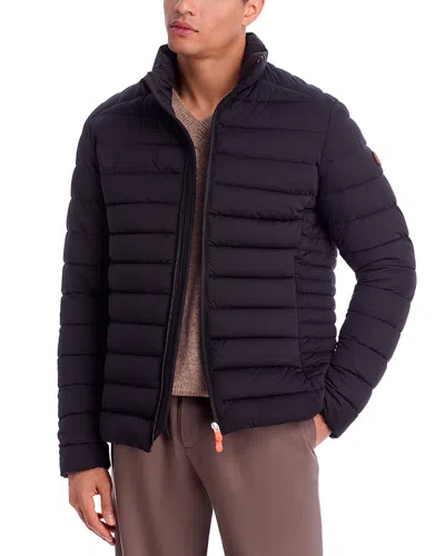 Save The Duck Ari Puffer Jacket In Brown