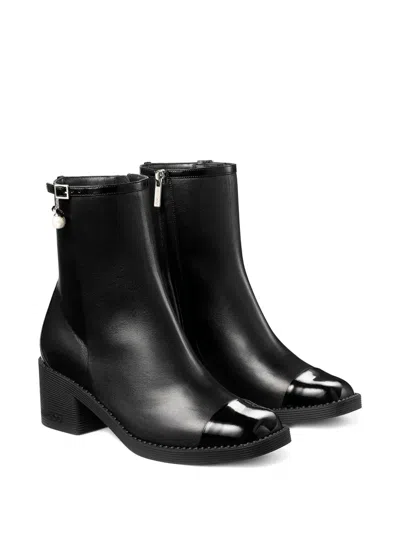 Jimmy Choo Andry 60 Leather Ankle Boots In Black