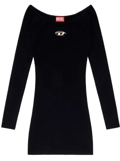 Diesel "m-vera" Dress In Black