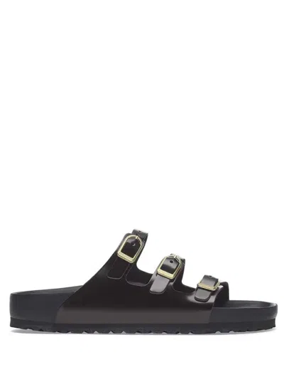 Birkenstock Sandals Florida In Black