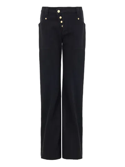Tom Ford High-rise Straight-leg Jeans In Black