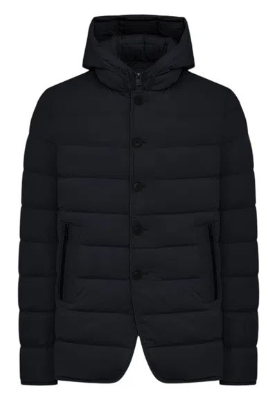Duno Padded Coat In Black