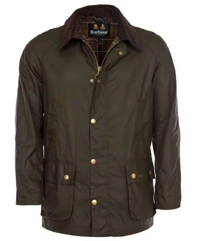 Barbour Ashby Realizzato In Cotone Cerato Sylkoil 203 G. Presenta Un Taglio Comodo. Chiusura Antivento Con B In Green