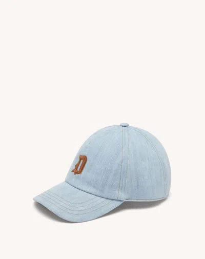 Dondup Hat Man  Uq135 Df0023u Baseball Iy6r Du 800 In Blue