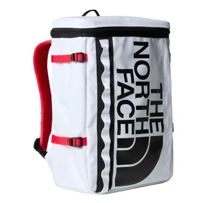 The North Face Backpack  Base Camp Fuse Box Nf0a3kvr Fzi1 White Dunes In White