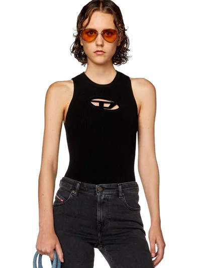 Diesel M-onerva Tank Top In Black
